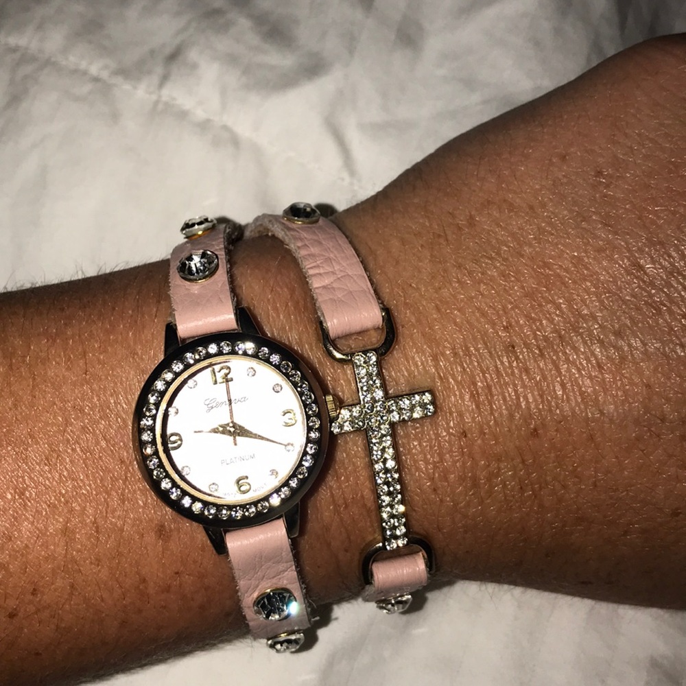Wrap around watch bracelet